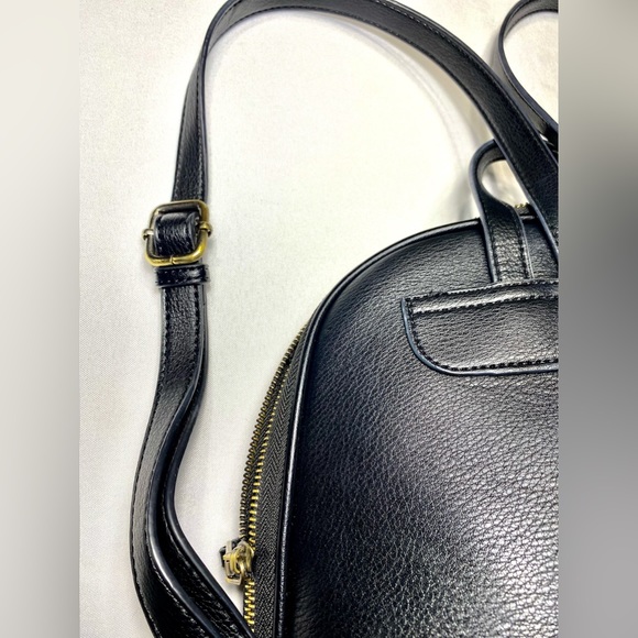 Backpack Black Classic partly suede Bag - Picture 13 of 17